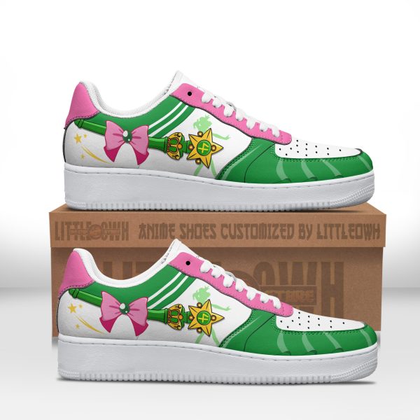 Sailor Jupiter Sailor Moon Custom AF1 Sneakers