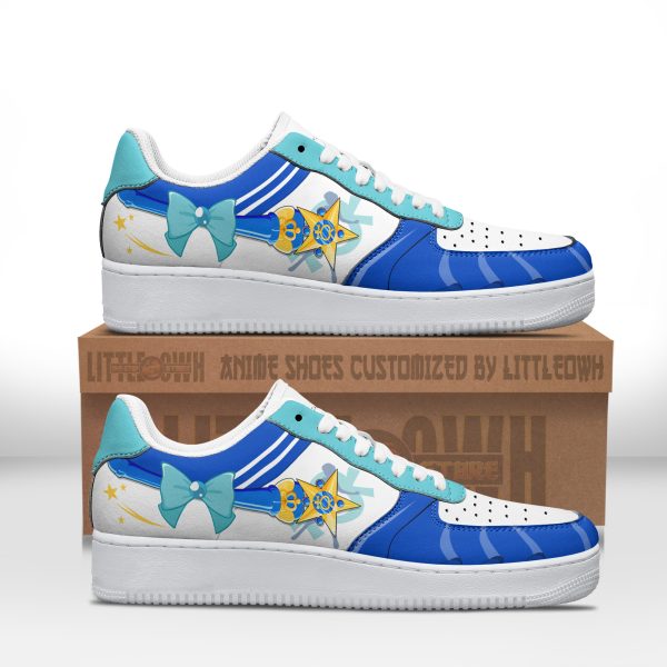 Sailor Mercury Sailor Moon Custom AF1 Sneakers