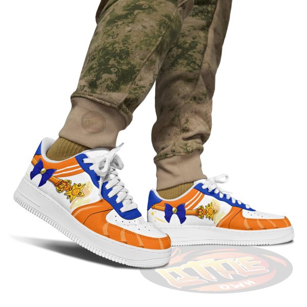 Sailor Venus Sailor Moon Custom AF1 Sneakers 7 sailor venus sailor moon custom af1 sneakers i7oyx
