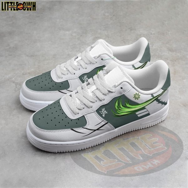 Alternative view of Sanemi Shinazugawa Anime Sneakers Custom Wind Breathing Demon Slayer Anime Shoes