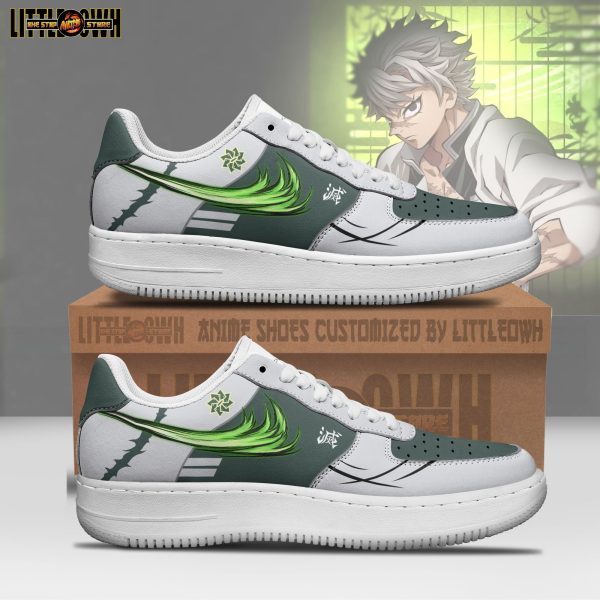Sanemi Shinazugawa Anime Sneakers Custom Wind Breathing Demon Slayer Anime Shoes