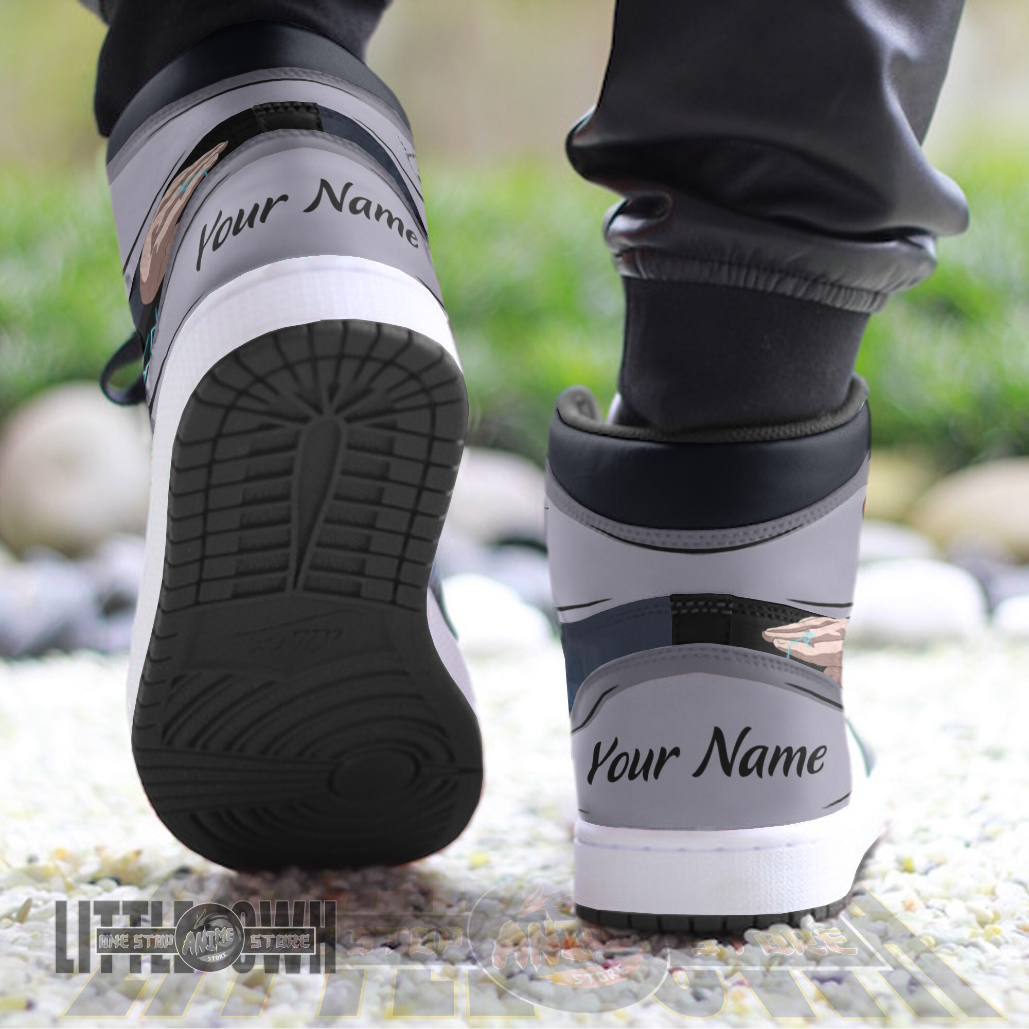 Sasuke Personalized Shoes Naruto Lightning Release Anime Boot Sneakers 2 Sasuke Personalized Shoes Naruto Lightning Release Anime Boot Sneakers - Image 2