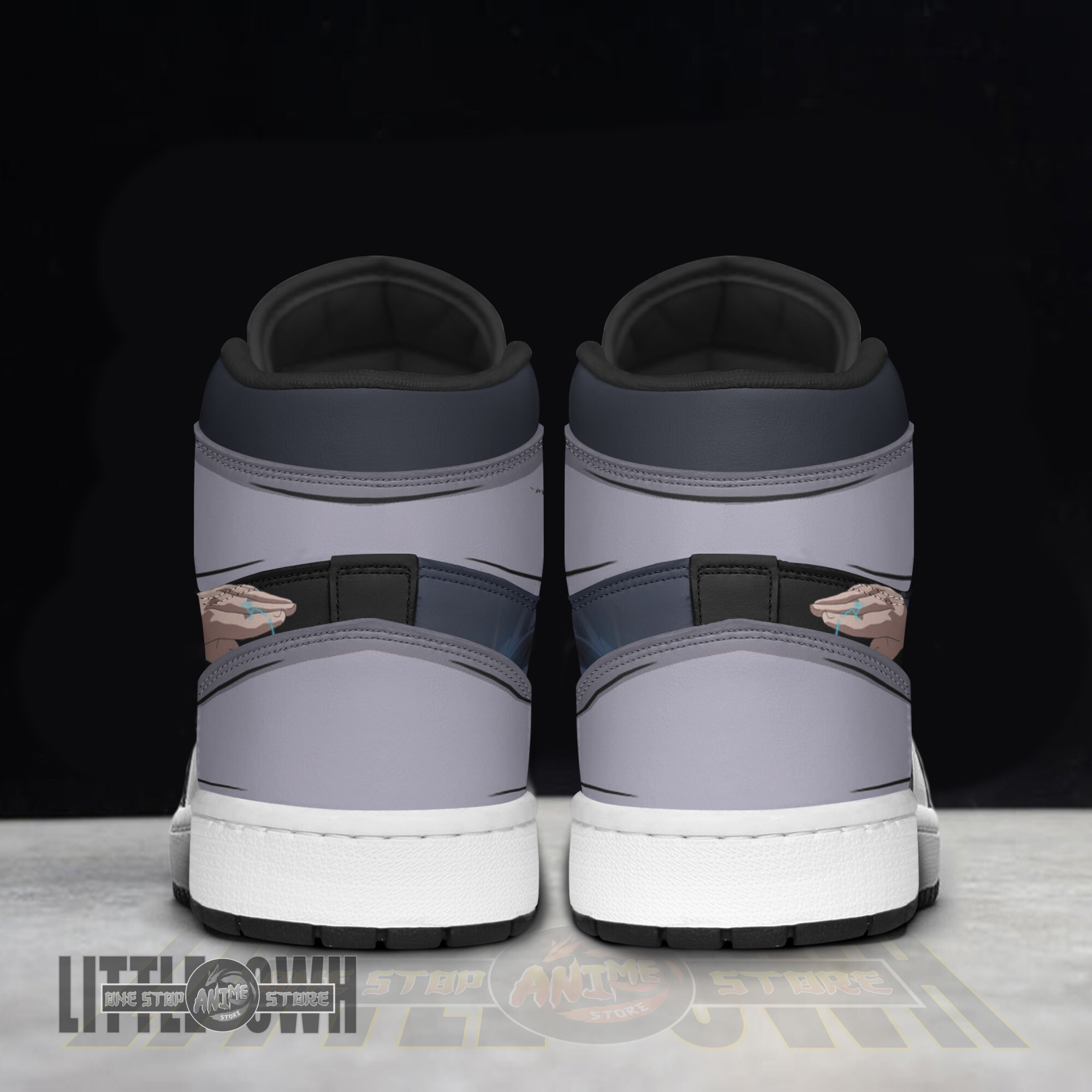 Sasuke Personalized Shoes Naruto Lightning Release Anime Boot Sneakers 4 Sasuke Personalized Shoes Naruto Lightning Release Anime Boot Sneakers - Image 4