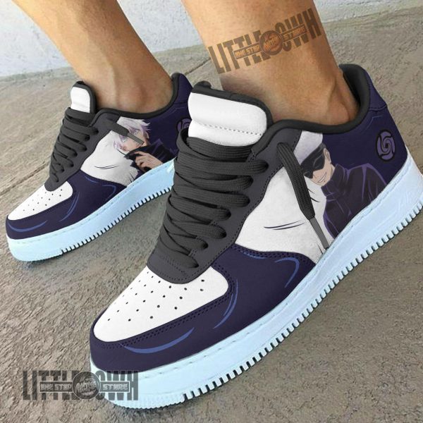 Alternative view of Satoru Gojo Anime Sneakers Custom Jujutsu Kaisen Anime Shoes