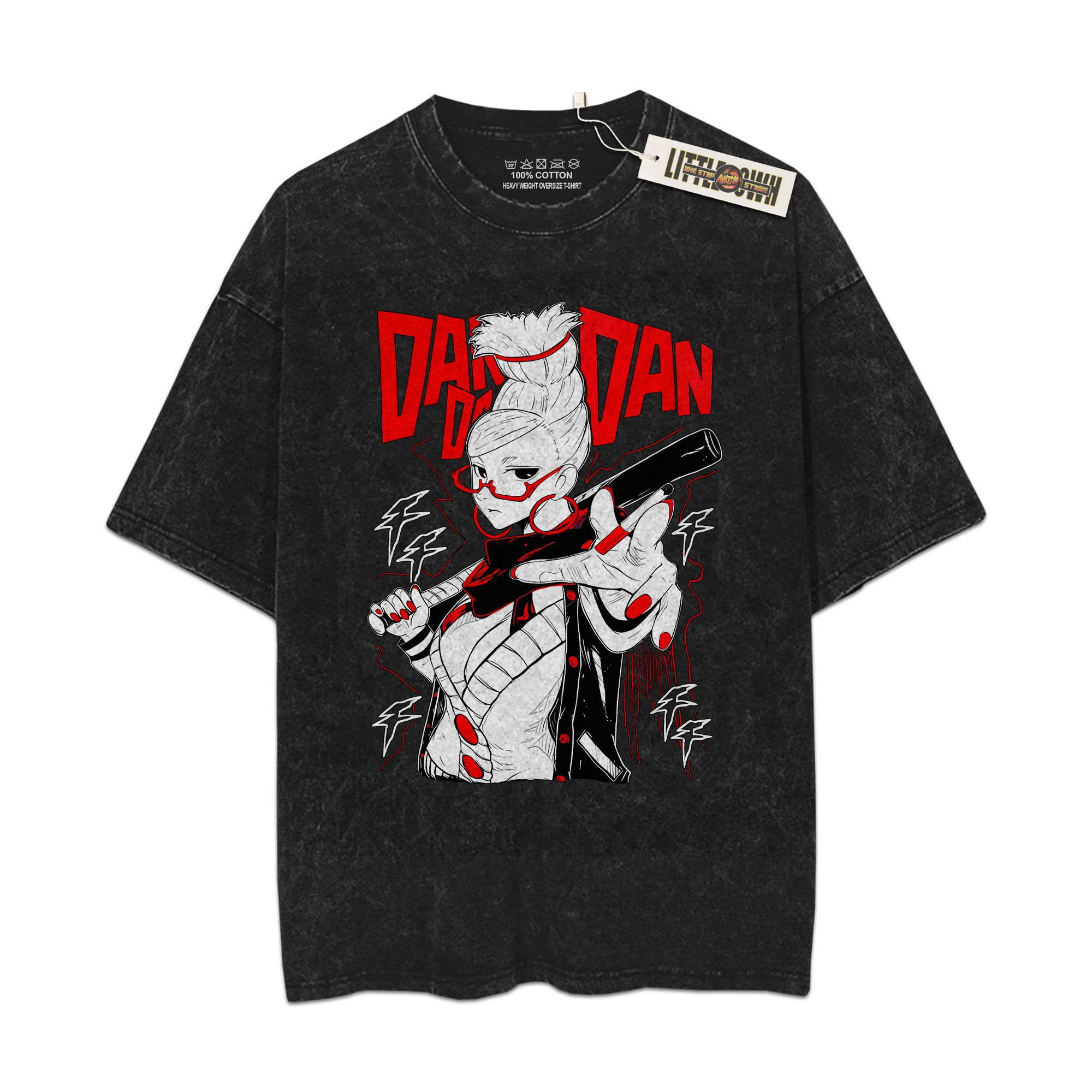 Seiko Ayase Vintage Shirt Dandvdan Oversized Washed Tees - Custom Anime Tee