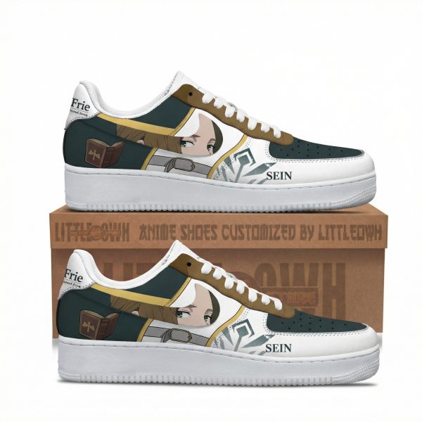 Sein Frieren Beyond Journey's End Custom AF1 Sneakers
