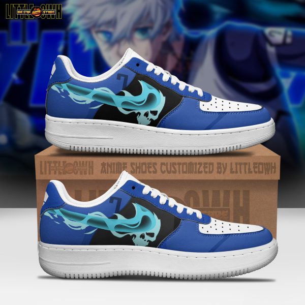 Seishiro Nagi Anime Sneakers - Custom Blue Lock AF1 Shoes