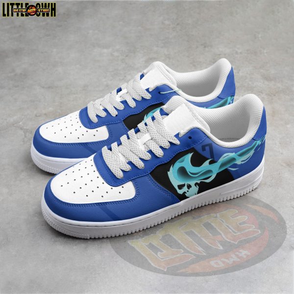 Seishiro Nagi Anime Sneakers - Custom Blue Lock AF1 Shoes 5 seishiro nagi anime sneakers custom blue lock af1 shoes swkie