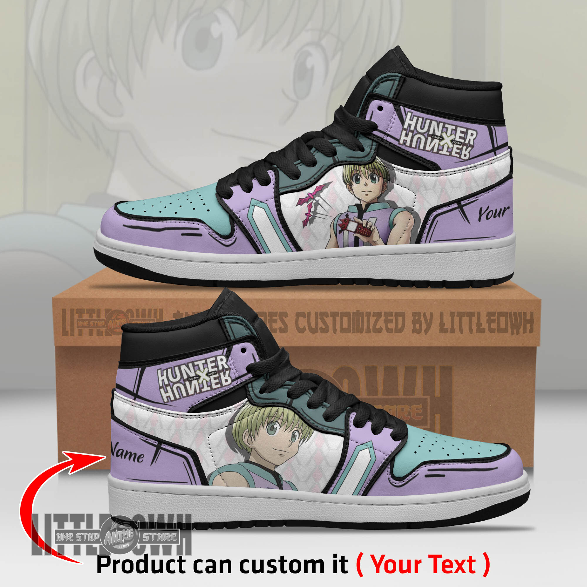 Shalnark Personalized Shoes Hunter x Hunter Anime Boot Sneakers
