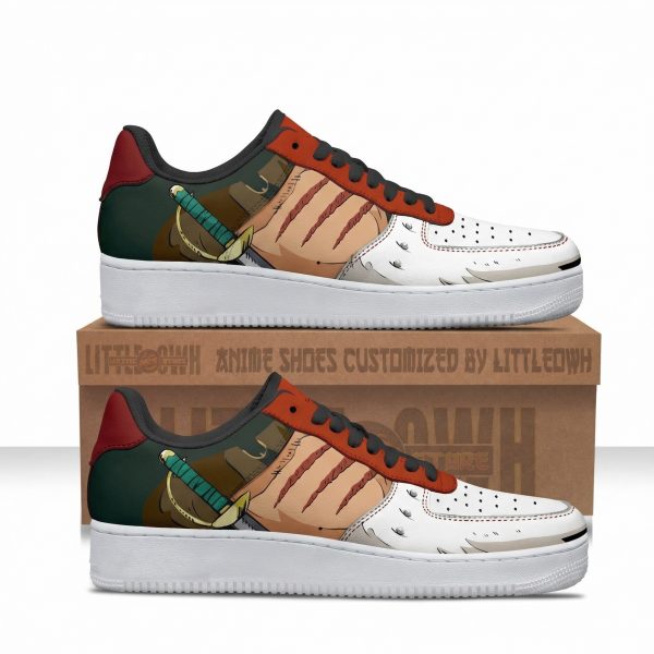 Shanks OP Live Action Custom AF1 Sneakers