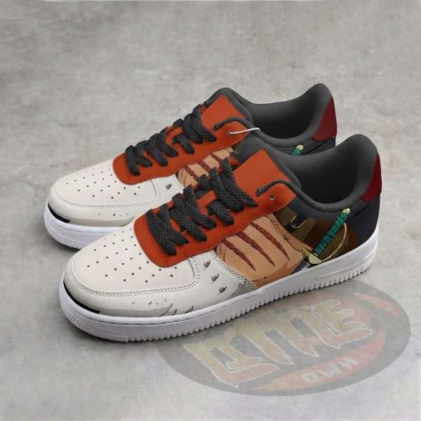 Alternative view of Shanks OP Live Action Custom AF1 Sneakers