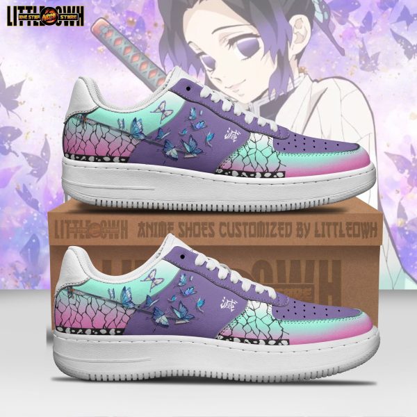 Shinobu Anime Sneakers Custom Insect Breathing Demon Slayer Anime Shoes