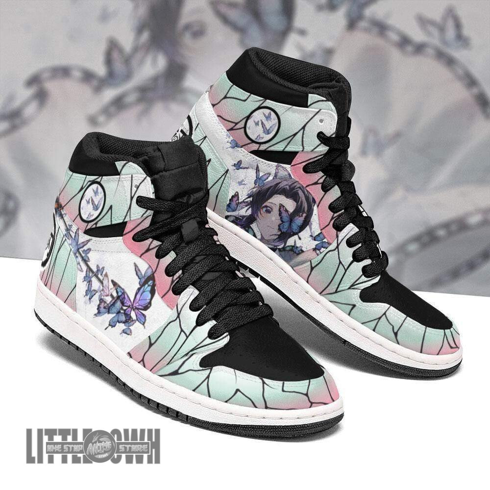 Shinobu Kocho Shoes Anime Boot Sneakers For Her 2 Shinobu Kocho Shoes Anime Boot Sneakers For Her - Image 2