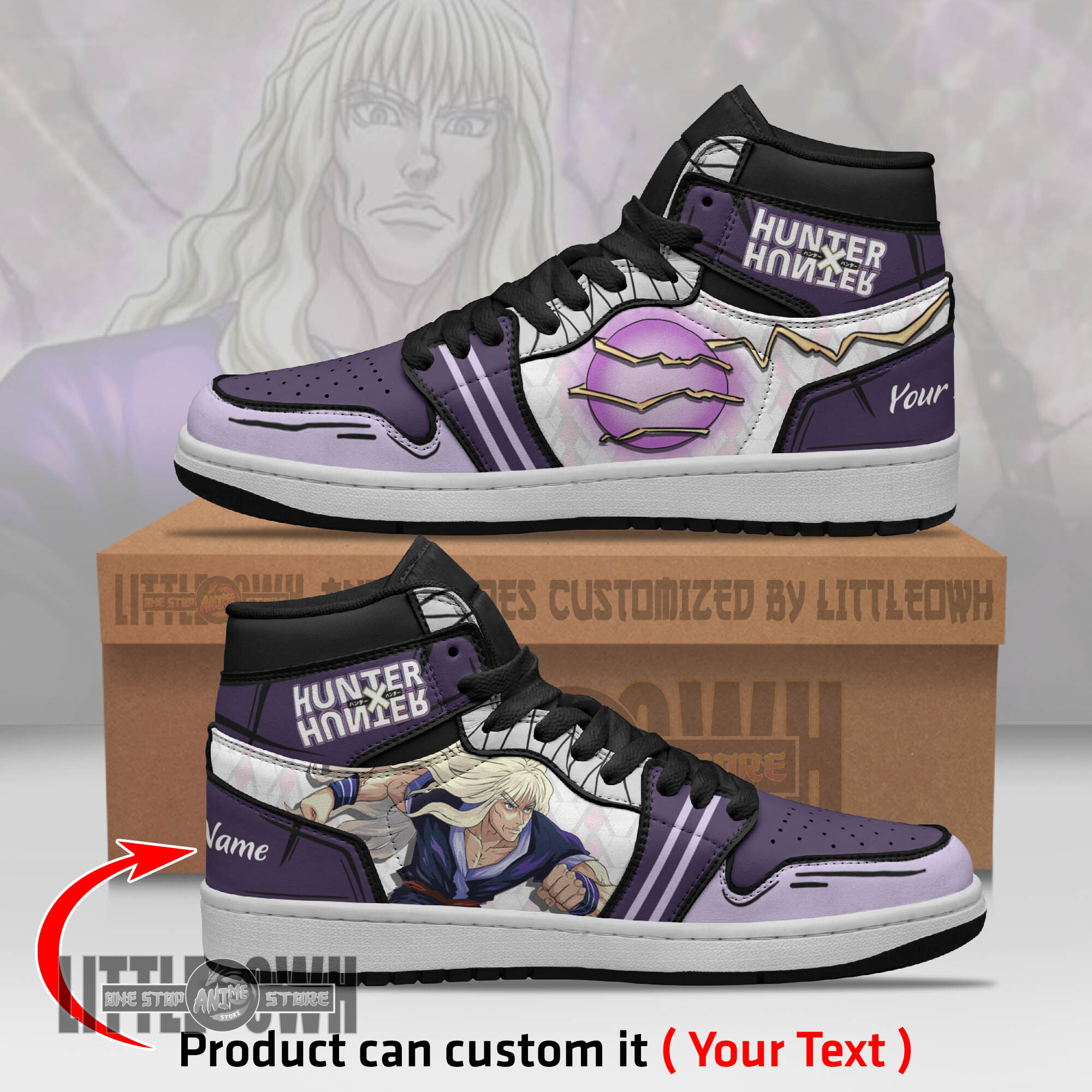 Silva Zoldyck Persionalized Shoes Hunter x Hunter Anime Boot Sneakers