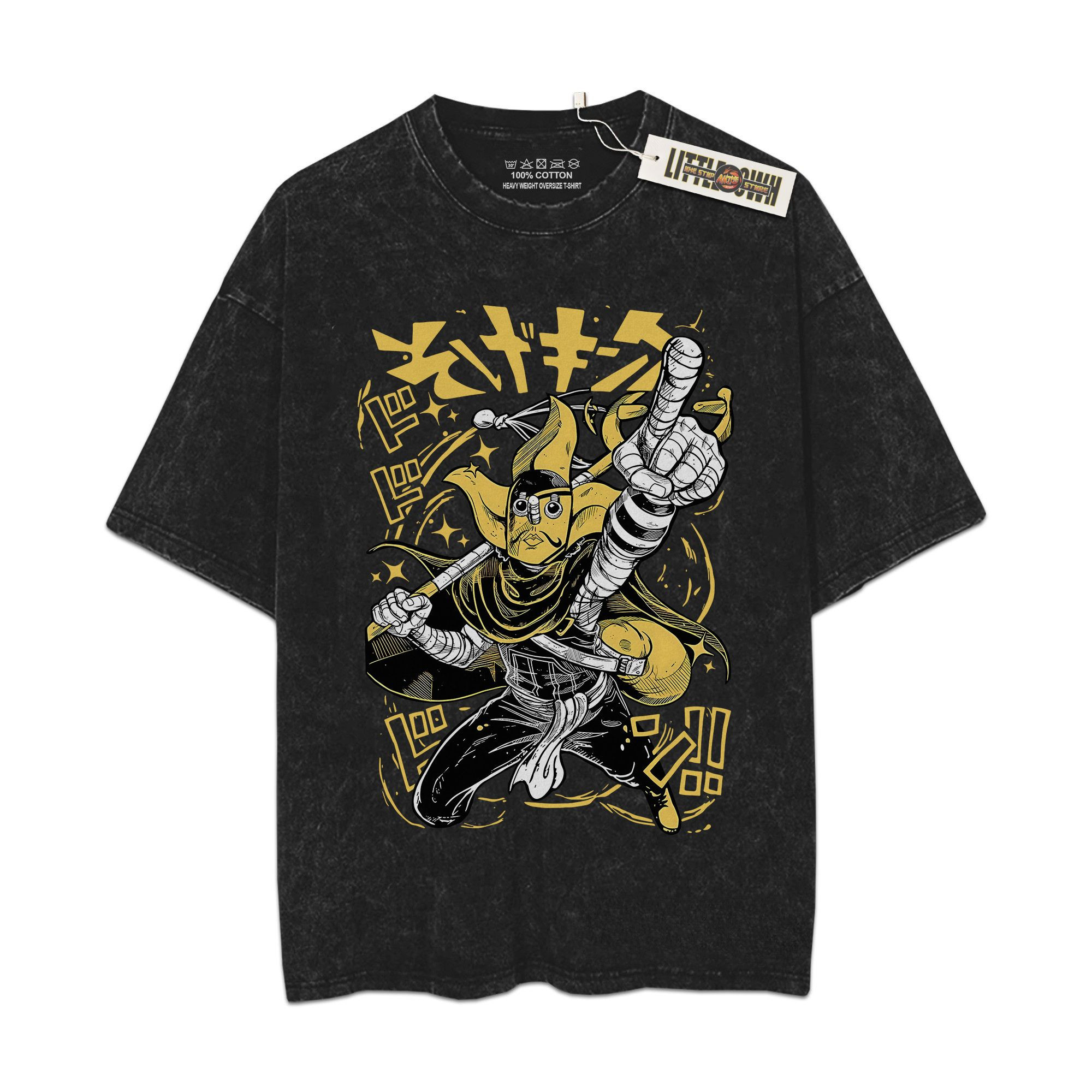 Sogeking Usopp OP Vintage Oversized Washed Tees - Custom Anime Tee