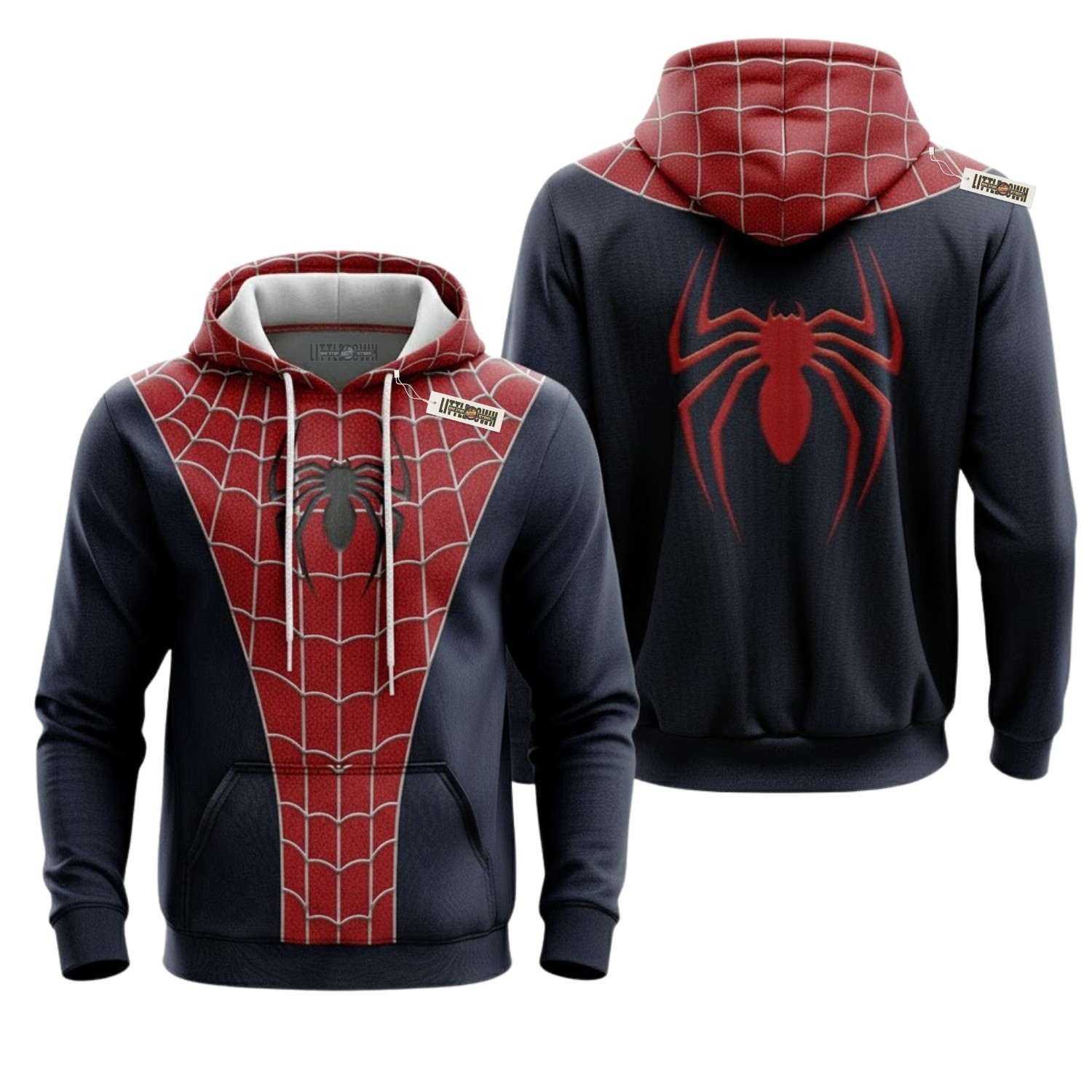 Spiderman Marvel Costume Hoodie Jogger Set Anime Clothes