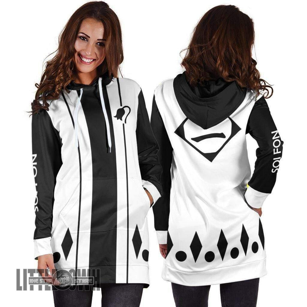 Alternative view of Sui Feng Bleach Anime Cosplay Costume Women Hoodie Dress