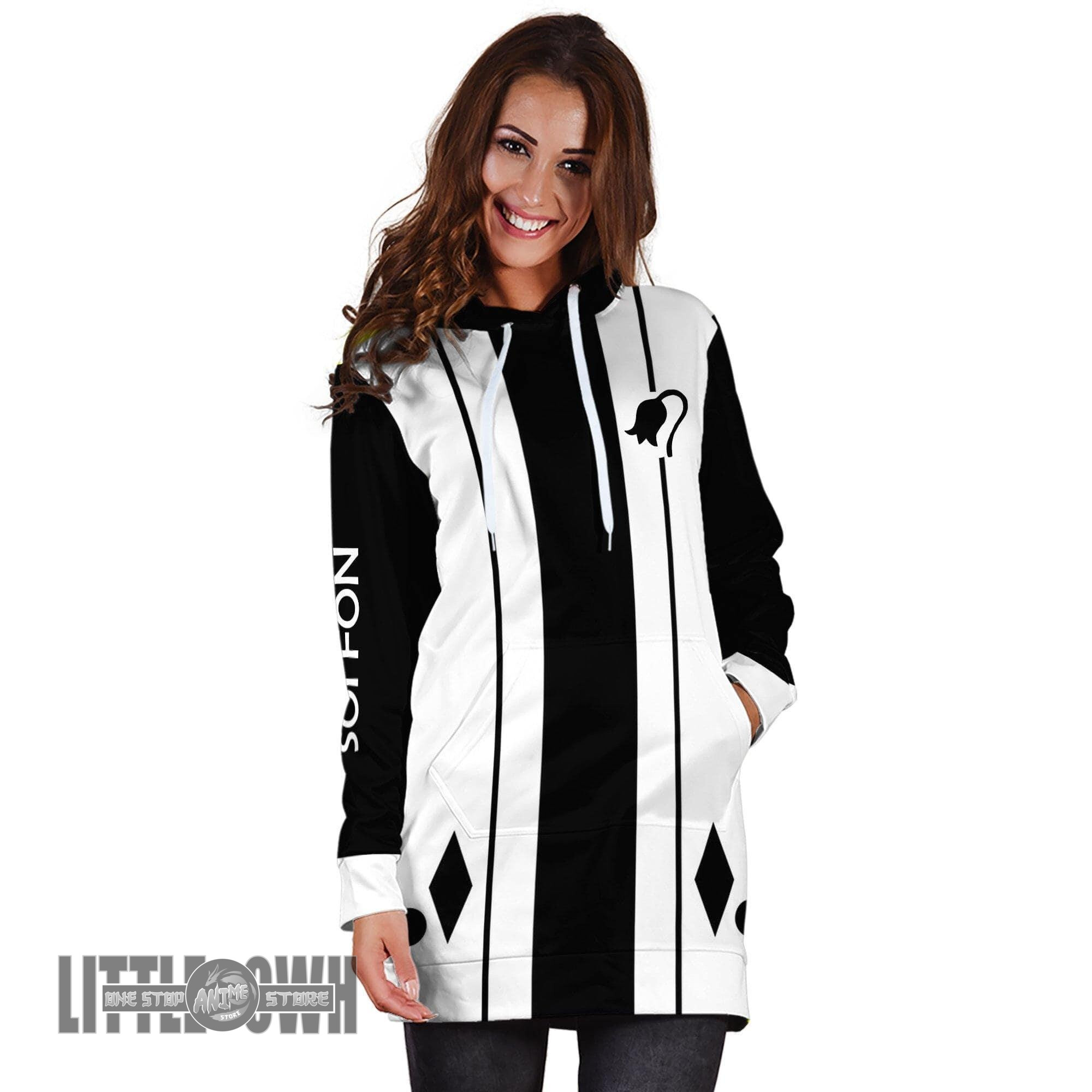 Sui Feng Bleach Anime Cosplay Costume Women Hoodie Dress