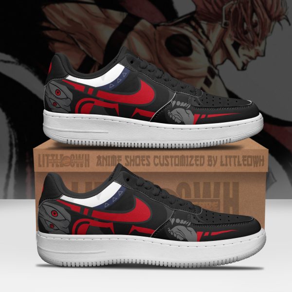 Sukuna Anime Sneakers - Custom JJK AF1 Shoes