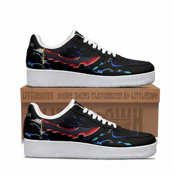 Sung Jinwoo Solo Lv Custom AF1 Sneakers