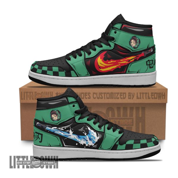 Tanjiro Kamado Demon Slayer Custom Anime Boot Sneakers
