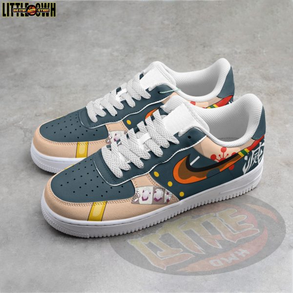 Alternative view of Tengen Uzui Anime Sneakers - Custom Demon Slayer AF1 Shoes