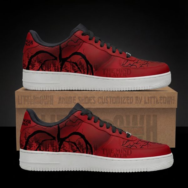 The Mind Flayer Stranger Things Custom AF1 Sneakers