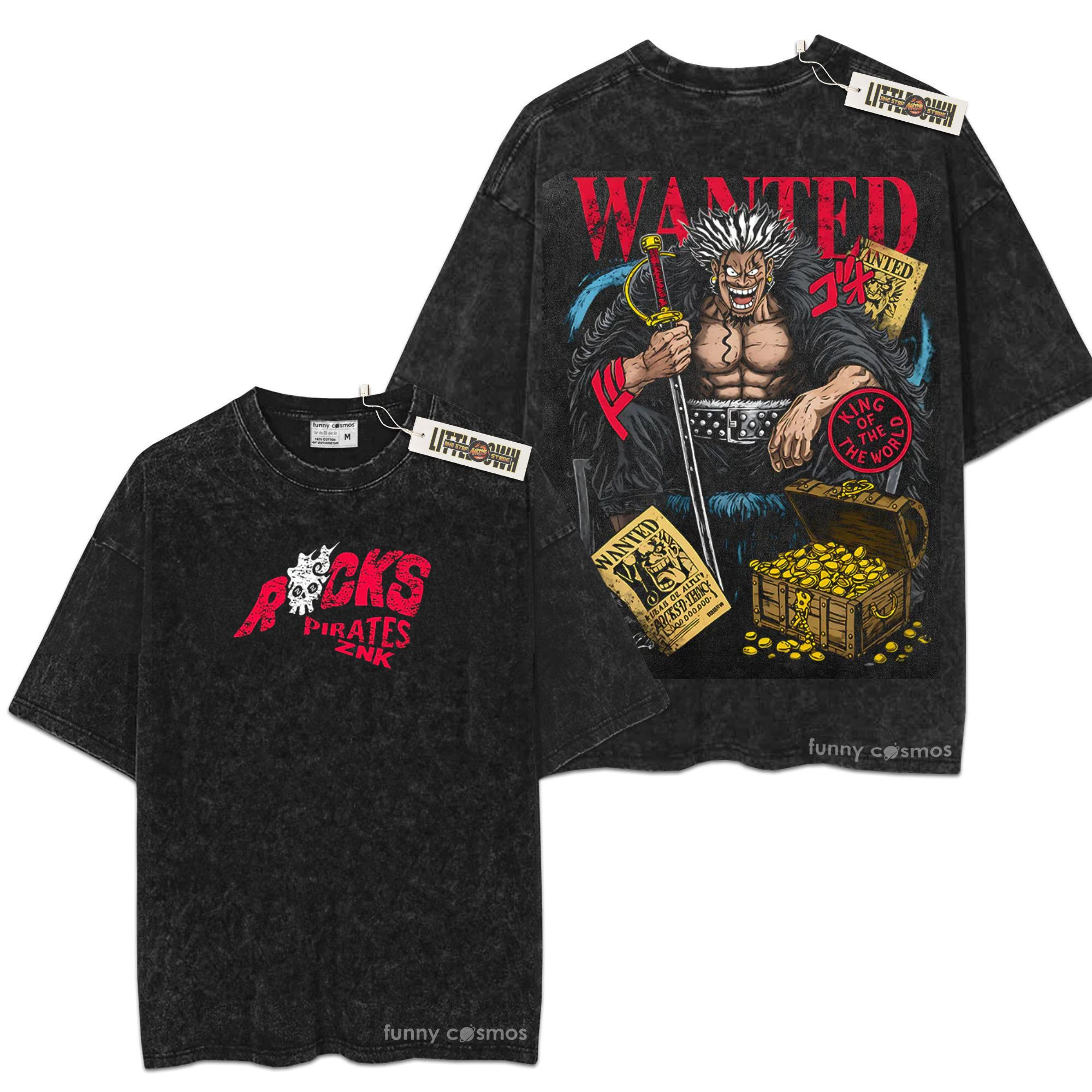The Rock OP Oversized Washed Tee