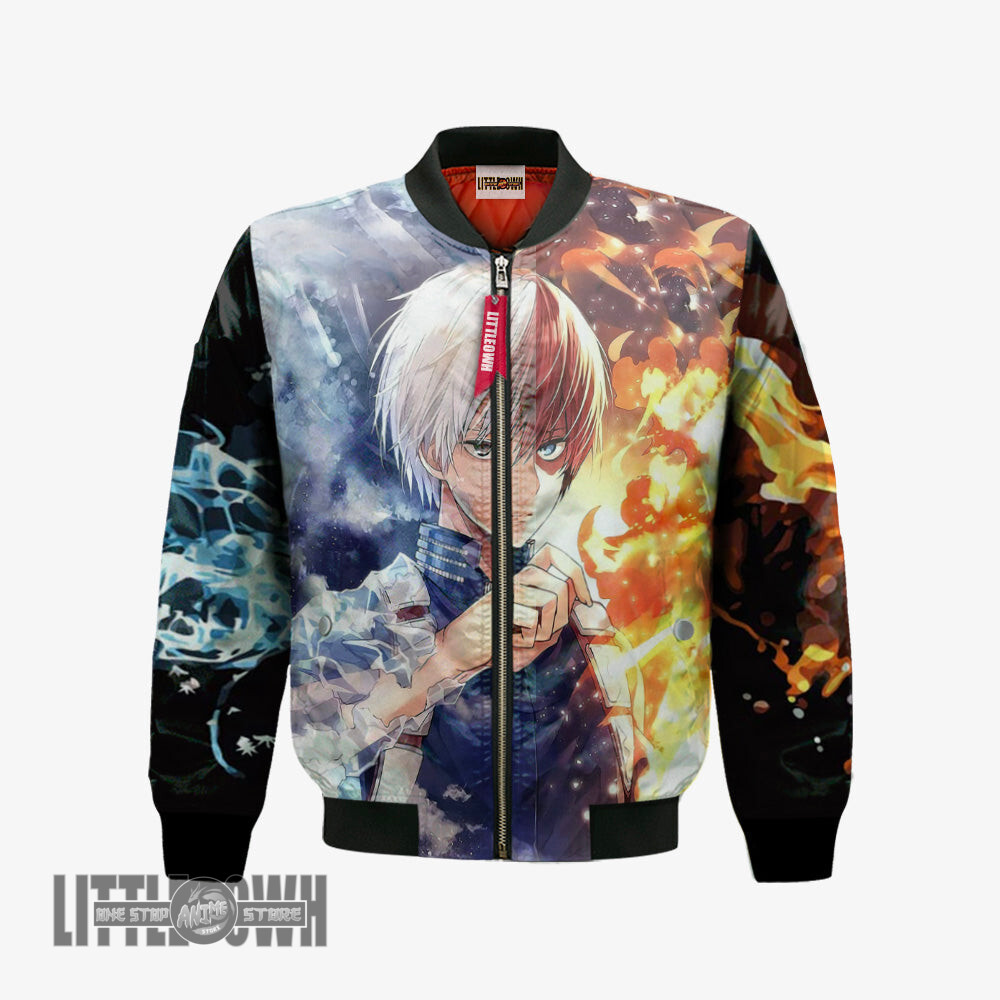 Todoroki Bomber Jacket Custom My Hero Academia Cosplay Costumes
