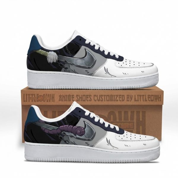 Toji Fushiguro JJK Custom AF1 Sneakers