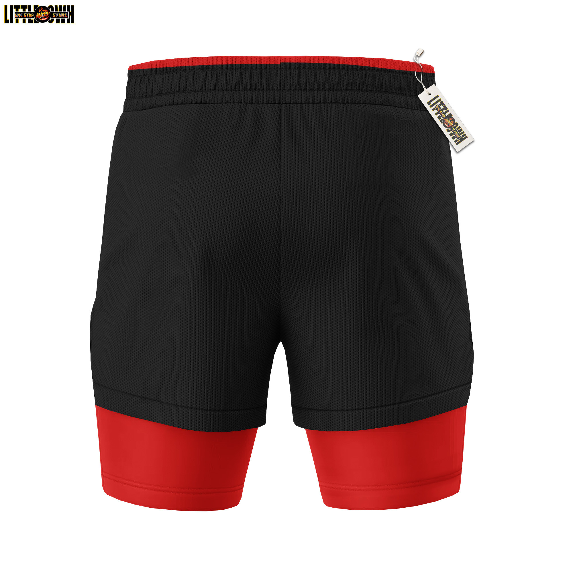 Tomioka Giyuu KnY Performance Shorts - Wetar Breathing Running Shorts, Gym Shorts 3 Tomioka Giyuu KnY Performance Shorts - Wetar Breathing Running Shorts, Gym Shorts - Image 3