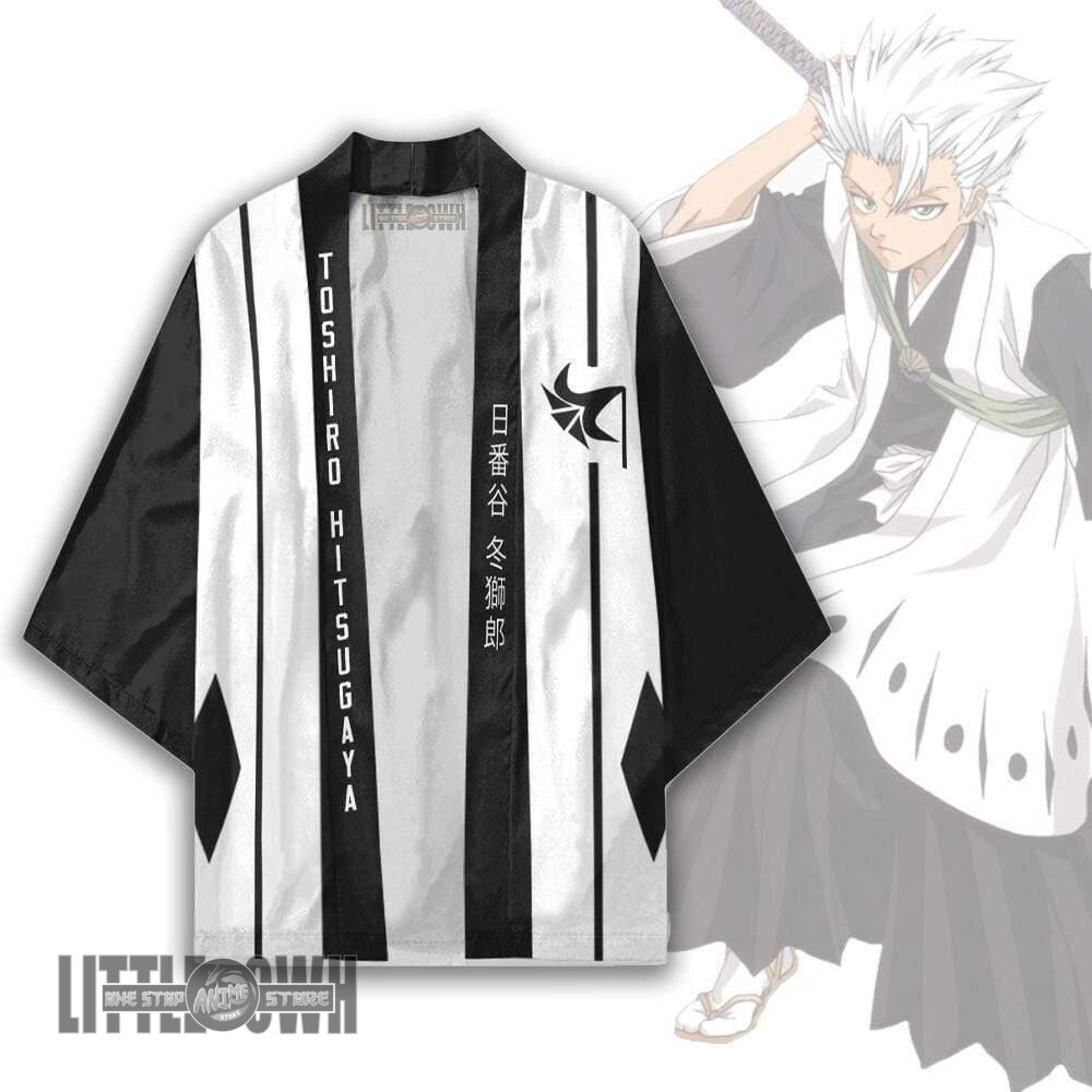 Toshiro Hitsugaya Bleach Kimono Cardigans Anime Cloak Unisex Cosplay Costumes