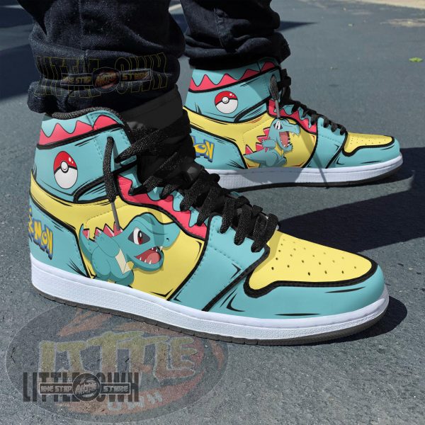 totodile shoes custom pkm anime boot sneakers mzu58