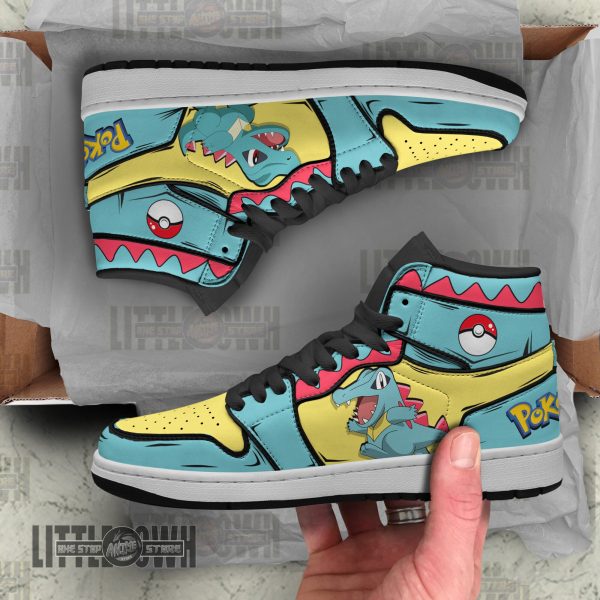 totodile shoes custom pkm anime boot sneakers xnsbl