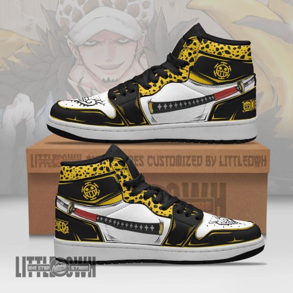 Trafalgar D Water Law Anime Shoes Custom OP Boot Sneakers