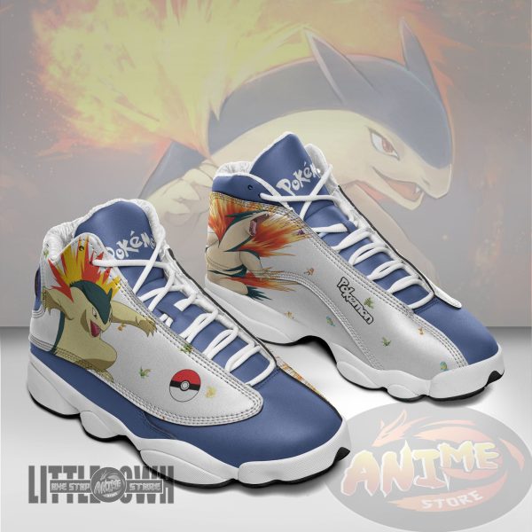 Typhlosion Shoes Custom Pokemon Anime JD13 Sneakers 6 typhlosion shoes custom pokemon anime jd13 sneakers hs4bv
