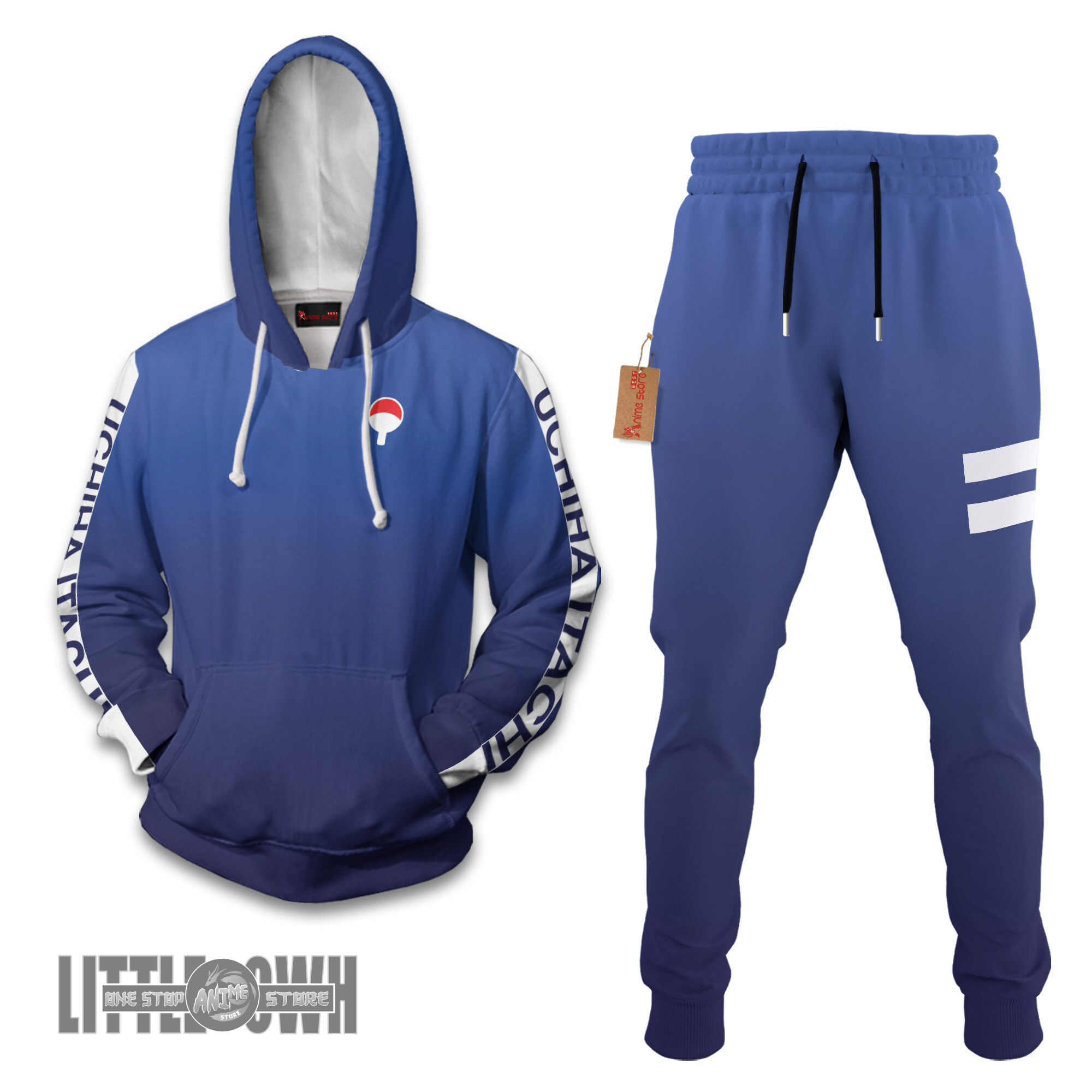 Uchiha Itachi Naruto Hoodie And Jogger Set Anime Clothes
