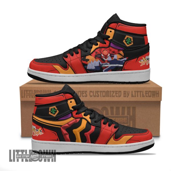 Evangelion Unit-02 Custom Anime Boot Sneakers