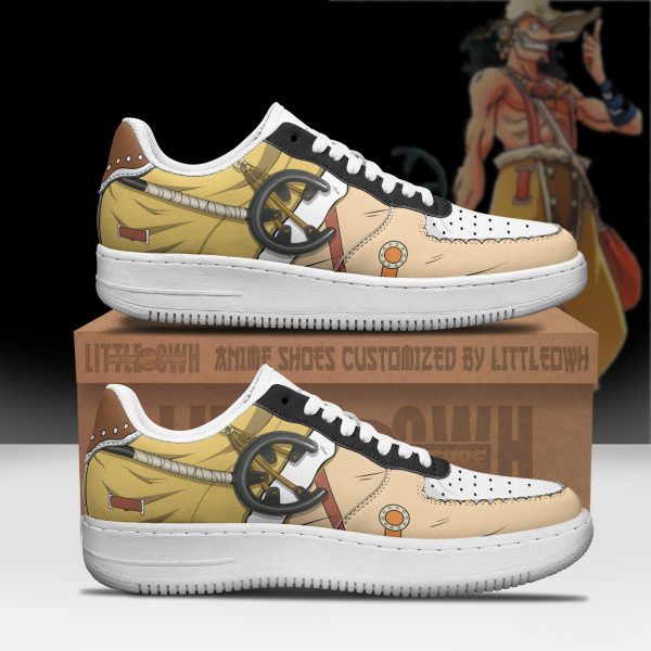 Usopp Anime Sneakers - Custom OP AF1 Shoes