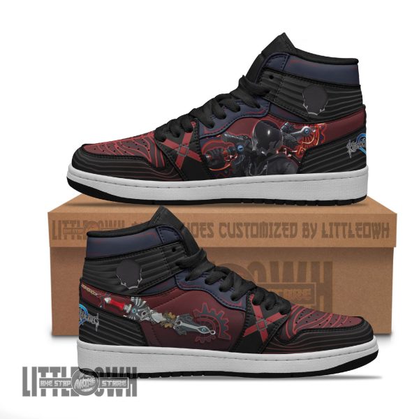 Vanitas Kingdom Hearts Custom Anime Boot Sneakers