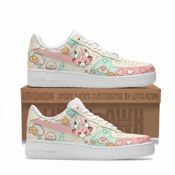 Varesa Genshin Impact Anime Custom AF1 Sneakers