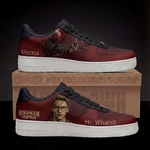 Vecna Mr. Whatsit Stranger Things Custom AF1 Sneakers