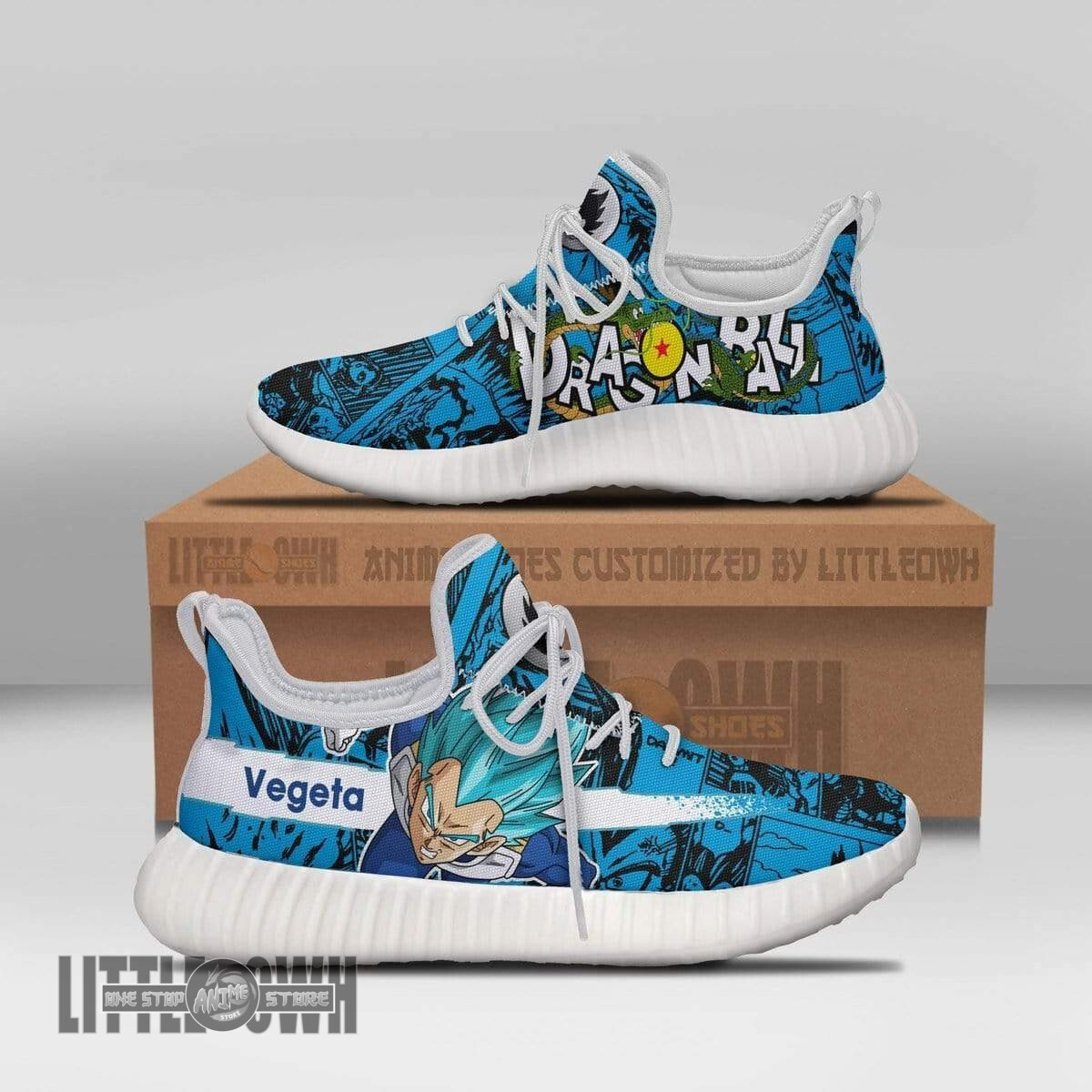 Vegeta Reze Boost Custom Dragon Ball Anime Shoes