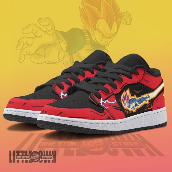 Vegeta Super Saiyan God Anime Shoes Dragon Ball JD Low Sneakers