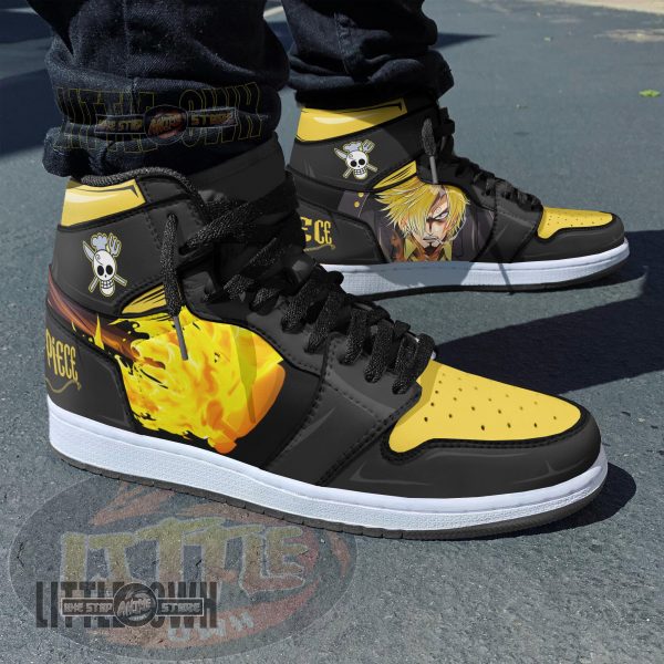 vinsmoke sanji anime shoes custom op boot sneakers sob3n