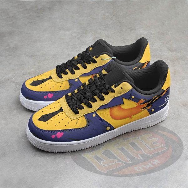 Alternative view of Vinsmoke Sanji Anime Sneakers - Custom OP AF1 Shoes