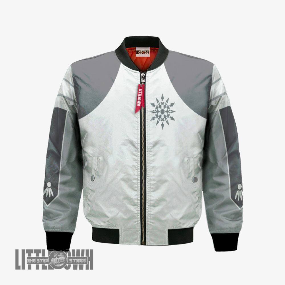 Weiss Schnee Bomber Jacket Custom RWBY Cosplay Costumes