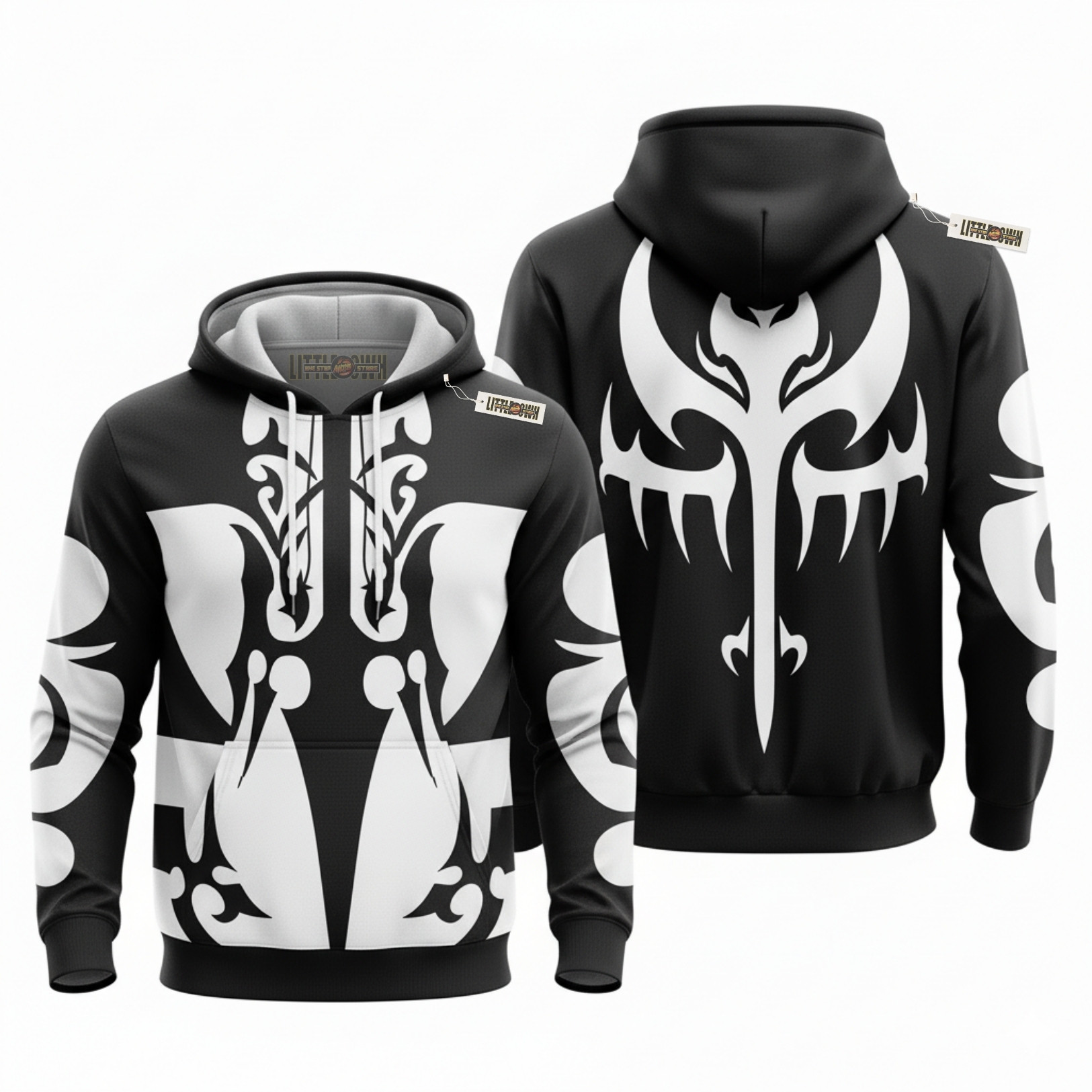 Xemnas Kingdom Hearts Hoodie And Jogger Set Anime Cosplay