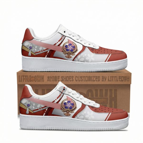 Yae Miko Genshin Impact Custom AF1 Sneakers