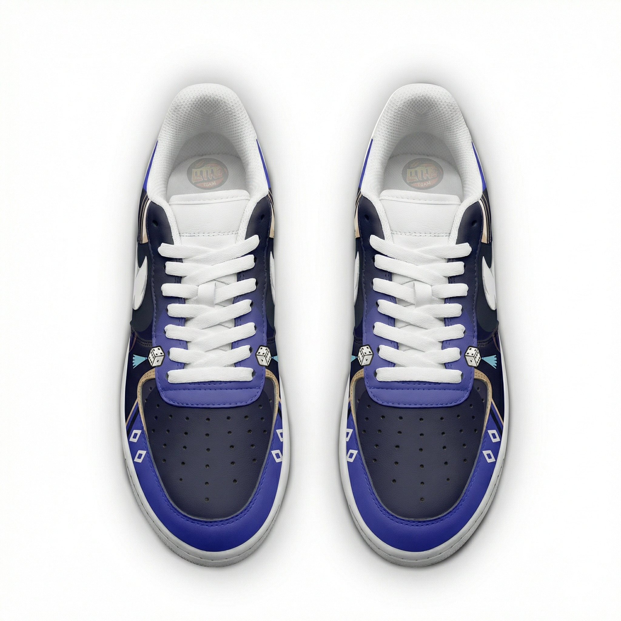 Yelan Genshin Impact Custom AF1 Sneakers 3 Yelan Genshin Impact Custom AF1 Sneakers - Image 3